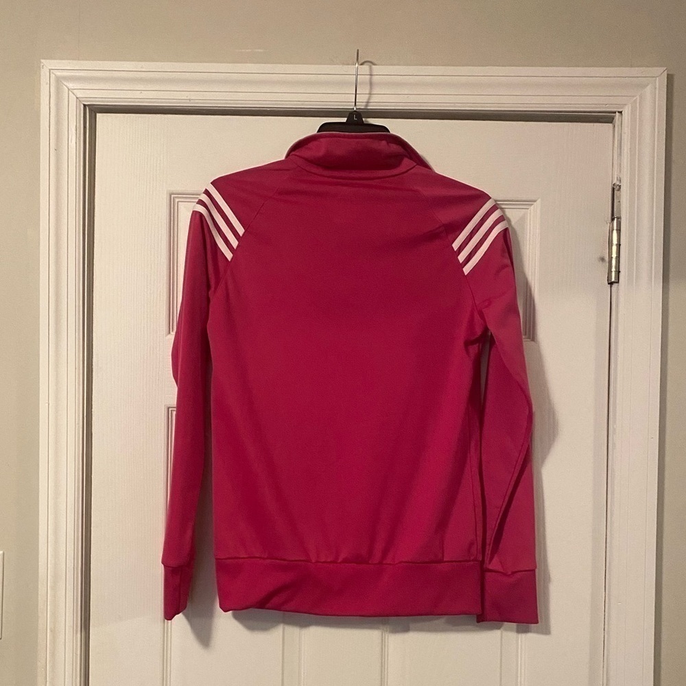 ADIDAS Climalite Pink Jacket - Picture 2 of 5